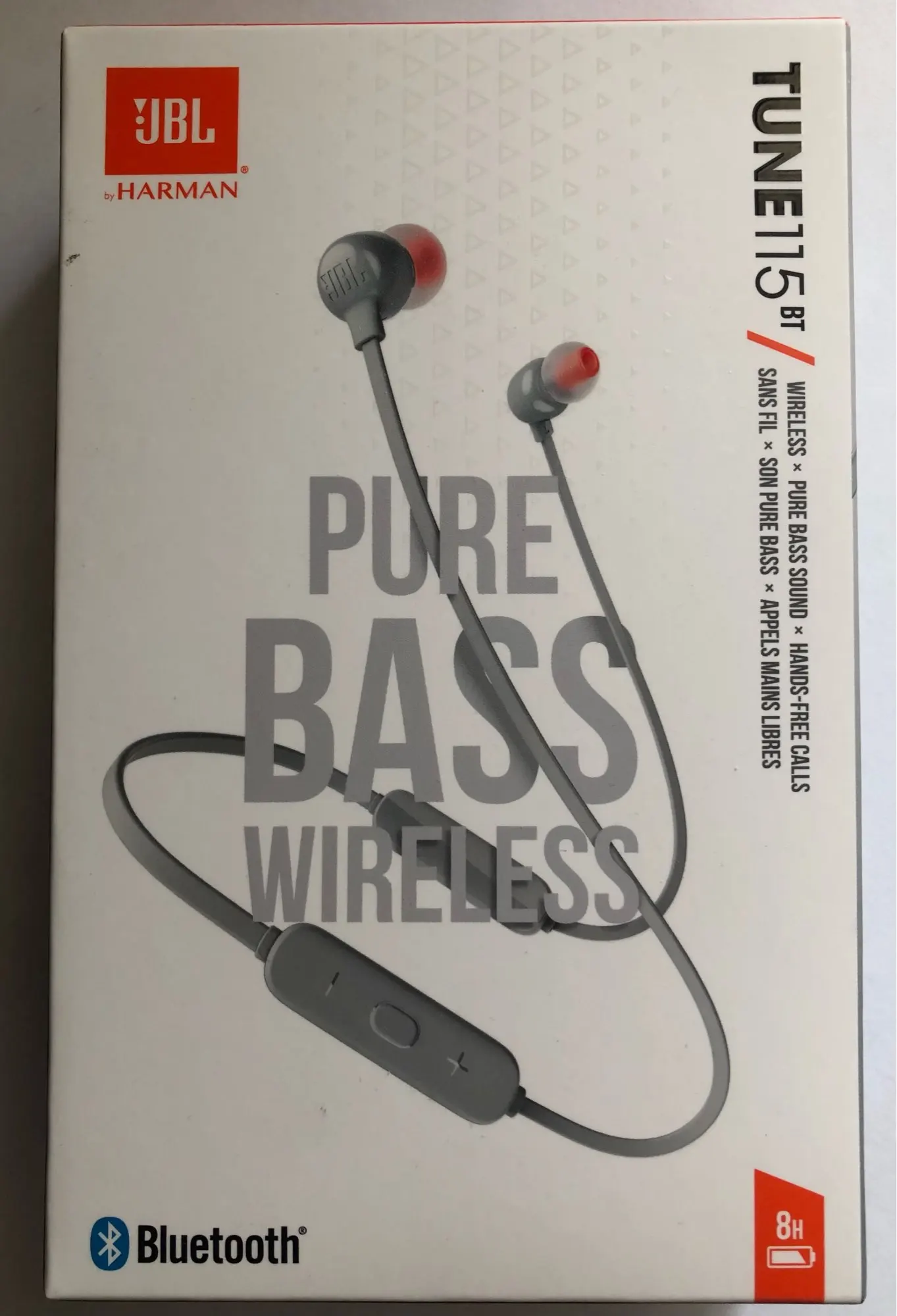 Беспроводные наушники JBL TUNE 115 BT 