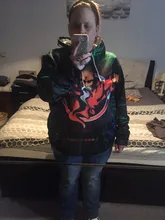 3D de la cúpula del trueno Festival de Música Hardcore estilo fresco Hip Pop hombres y mujeres Streetwear sudaderas con capucha sudadera deporte divertido 3D Jersey