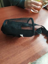 De policarbonato para perros ajustable máscara ladrar morder de la boca de malla boca aseo Anti deja de masticar