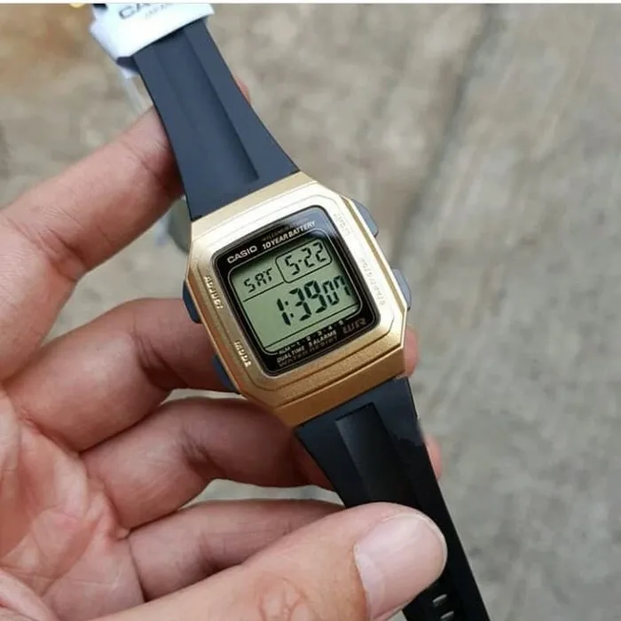 Casio Unisex Watch F201WAM 9A Alarm Crono 34Mm Unisex Menonton Casio F201WAM  9A Alarm Crono 34Mm|Olahraga Jam Tangan| - AliExpress