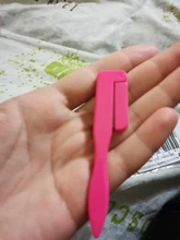 1PC cepillo de pestañas plegable rizador de belleza maquillaje para pestañas separador de Metal cepillo de pestañas peine belleza maquillaje cosmético herramienta portátil