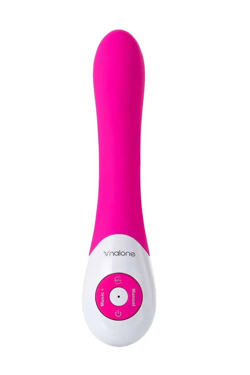Розовый вибратор Nalone Pulse- 21 см