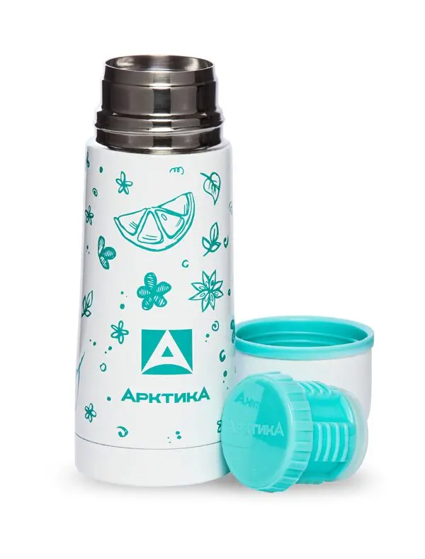 A thermos with a narrow throat, classic, colour 102-350w Arctic