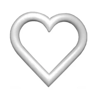 

Styrofoam Foam Heart 40 cm