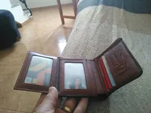 ManBang-cartera de piel auténtica para hombre, Mini tarjetero pequeño, Retro, de bolsillo, alta calidad, 2020