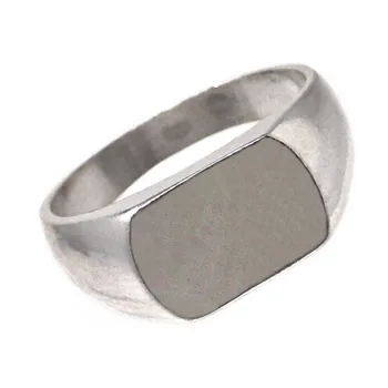 

Stamp 925 Sterling silver m rectangular round edges [AB7226]
