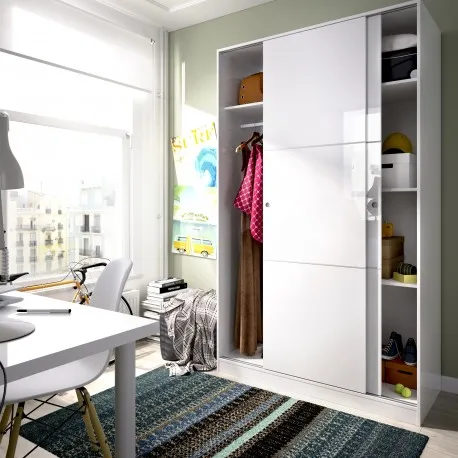 Best Price Wardrobe wardrobe sliding doors Plus Slide 120 cm wide Best Price Wardrobe wardrobe sliding doors Plus Slide 120 cm wide