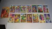 Cartas de oráculo del Tarot para mujeres y niñas, juego de mesa, novedad