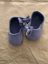 Zapatos de punto con lazo para bebé, calzado de algodón para recién nacido, primeros pasos, suela suave antideslizante, para primavera y otoño