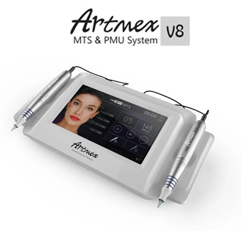 Original Cartridge Artmex V6&V8&V9&V11 PMU&MTS Digital Permanent Makeup Tattoo Machine