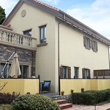 

PVC Fence Garden Balcony Blind beige 100x300 cm GPF103M