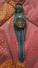Jessingshow-Reloj de pulsera de cuarzo para hombre, cronógrafo de lujo, estilo Punk, de cristal azul, a la moda