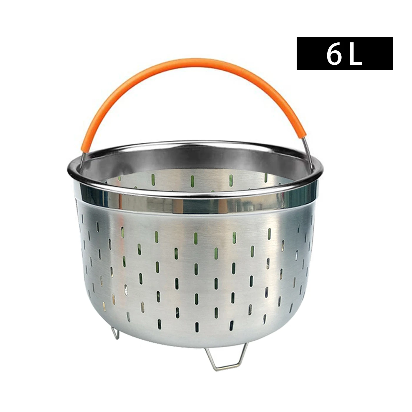 Stainless Steel Pressure Cooker Set Instant Pot 2 Steamer Baskets