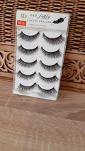 Fake Eyelashes Makeup Daily Natural Thick HBZGTLAD 5-Pairs Handmade 3D