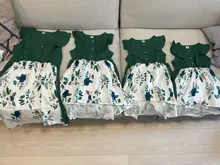 Vestidos para madre e hija, conjunto familiar de flores, mamá, bebé, mamá y yo, moda Irregular, vestido de verano