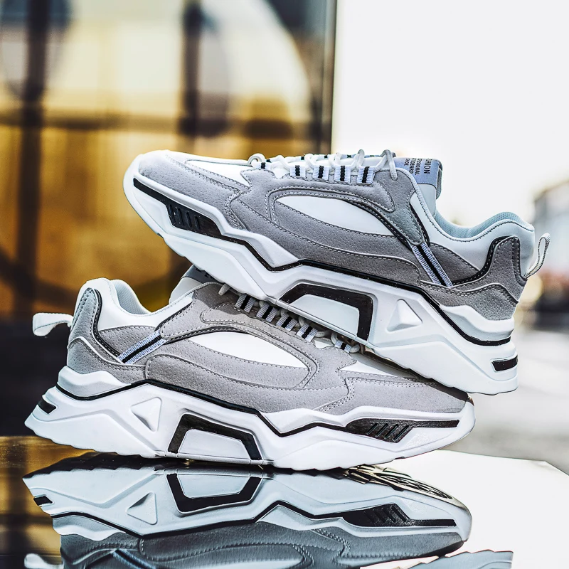 

Old Shoes Men's Korean Style Of The All Matching 2019 Winter New Retro Breathable Sports Leisure Increased Shoes Size 39-44