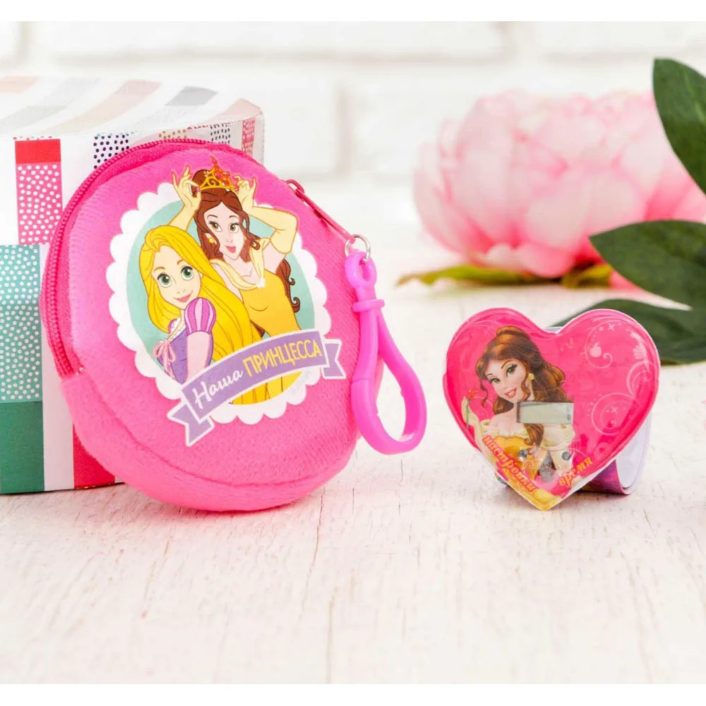 Подарочный набор Disney Princess Принцессы Часы и кошелек