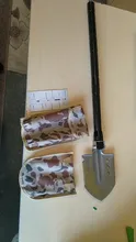 Pala y azadón militar plegable multifunción, 67cm, herramientas de jardín al aire libre, equipo de Camping, herramienta de excavación de Seguridad de Defensa
