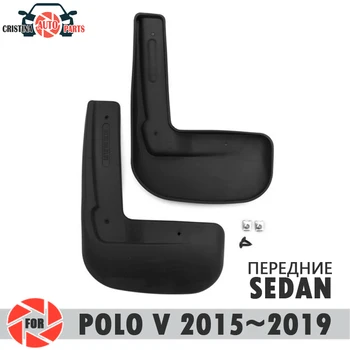 

Car mud flaps for Volkswagen Polo Sedan 2015~2019 mudflaps splash guards mud flap front mudguards fender car accessories