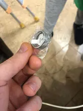 Letdiffy-anillo de acero inoxidable con letras cruzadas para hombre, sortija de oración de Biblia español, nunca se decolora, anillos con letras