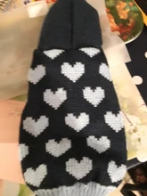 Dog-Sweater Puppy Jumperpet Dogs Medium Warm Cat for Small Jacket Hoodie Hearts