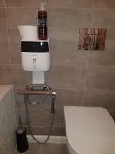 Toilet-Paper-Holder Tray Storage-Box Bathroom Shelf Waterproof Towel Wall-Mounted Plastic