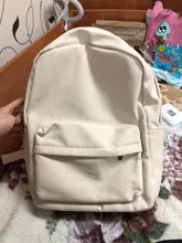 La mujer mochila blanco Kawaii de algodón de las mujeres mochila escolar de lona chica adolescente mochilas de mujer de moda bolso de envío de la gota