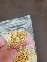 200 unids/lote pequeño Mini ojo Pins eyepin ganchos ojales tornillo roscado 8 colores cierres ganchos DIY joyería hacer accesorios