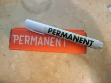 Rotulador blanco para pintura al óleo, rotulador para neumáticos de coche, resistente al agua, marcador de pintura, grafiti, X6HB