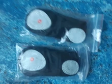 USHINE-Zapatillas de Yoga para niños y niñas, EU22-45 de tela/cabeza de cuero, para gimnasio, interior, ejercicio, zapatillas de Ballet de lona