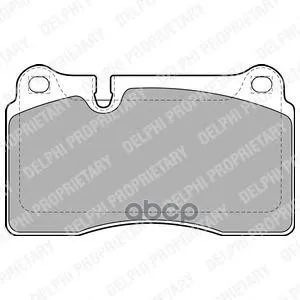 Колодки Передние Vw Touareg(7l, 7p) 17" Lp2012 Delphi арт. LP2012