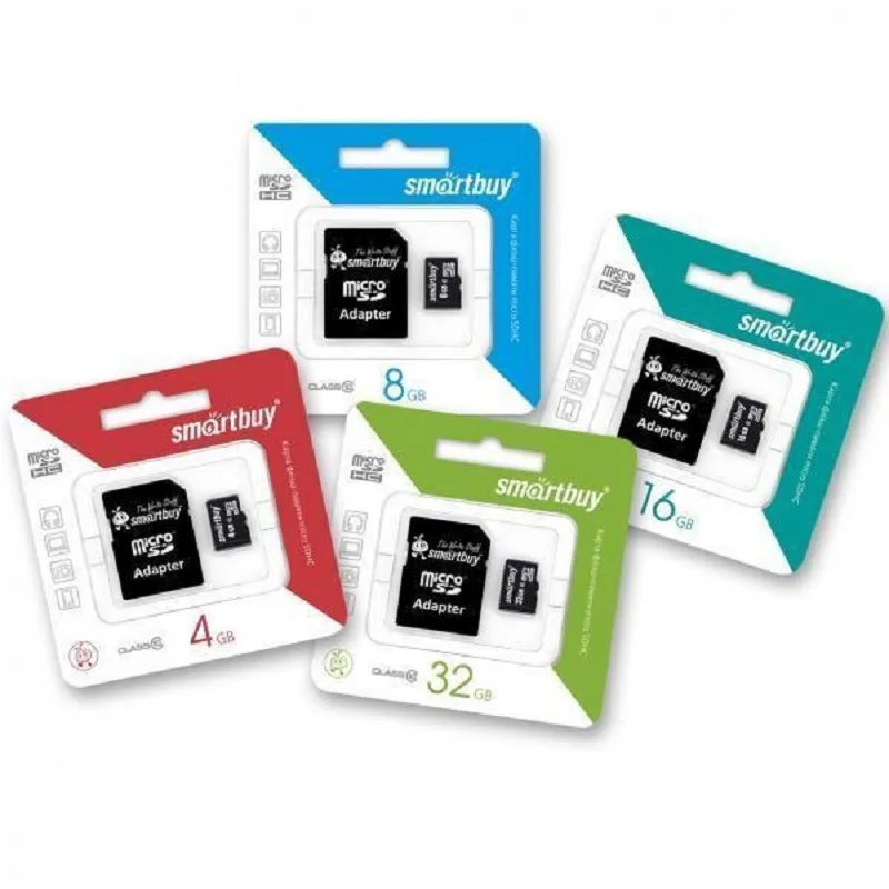 Карты памяти 32 ГБ 16 ГБ 8 ГБ 128 Гб 64 Гб Microsd карта C и