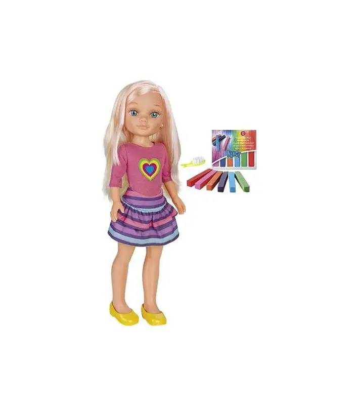 Muñeca Nancy Haciendo Mechas Juguetería Articulos Creados Manual - 2