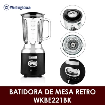 

Westinghouse WKBE221BK retro table mixer, with speed control, measuring pitcher, 1.5L capacity