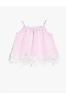 

Koton Lace Detailed Children Blouse
