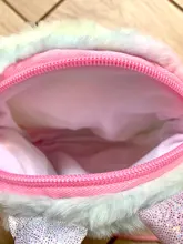 Bolso de hombro para niños y niñas, bandolera con diseño de unicornio y animales, monedero de moneda de llaves, Mini bolso de princesa