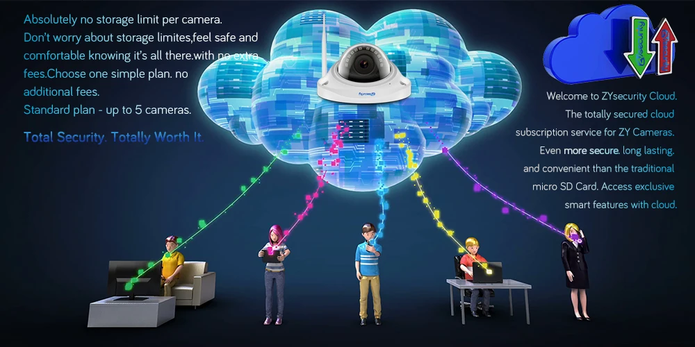 Zyбезопасности 1080p Wifi камера CamHi приложение Onvif 20 м ночного видения Vandalproof SD карта двухсторонняя аудио сигнализация домашняя охранная CCTV камера
