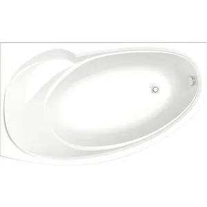 

Acrylic bath bas fentazi left 150x90 with frame, no hydromassage (in 00040)