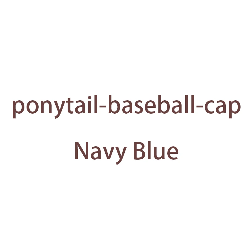 Кепки-бейсболки по индивидуальному заказу - Цвет: Navy Blue
