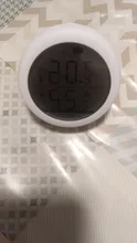 Tuya ZigBee-Sensor inteligente de temperatura del hogar y humedad, dispositivo con pantalla LED que funciona con asistente de Google y Tuya Zigbee Hub