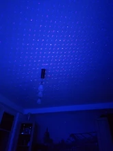 Proyector de luz de estrellas para discoteca, luces LED de fiesta con USB, iluminación Interior de coche, cielo estrellado, Galaxia, luces nocturnas