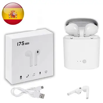 

Auriculares Bluetooth Inalámbricos i7s en la oreja los Cascos Deportivos Sonido HiFi para Moviles Xiaomi Iphone Huawei Samsung