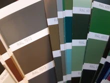 Revestimiento de pintura de rapero, tarjeta de Color estándar internacional, RAL K7, Alemania, con regalo, una caja, envío gratis
