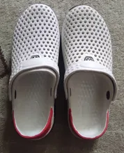 PULOMIES-Zapatillas informales de casa para hombre y mujer, zuecos de secado rápido, calzado para parejas, sandalias de playa para jardín, de verano