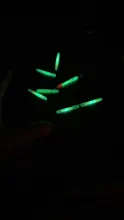 Flotador de pesca de noche con luz fluorescente, barra blanda de luces con luminosa fluorescente de 4,5x37mm, perfecta para pesca de noche o fiesta, 20/50 unidades