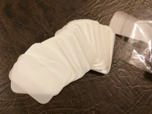 Papel desinfectante para jabón de manos, Mini láminas aromáticas desechables para jabón espumoso, 100 Uds., 5,6x3,6 cm