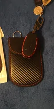 Caja bloqueadora de señal de llave de coche, Faraday Cage Fob Pouch, bolsa de bloqueo RFID sin llave
