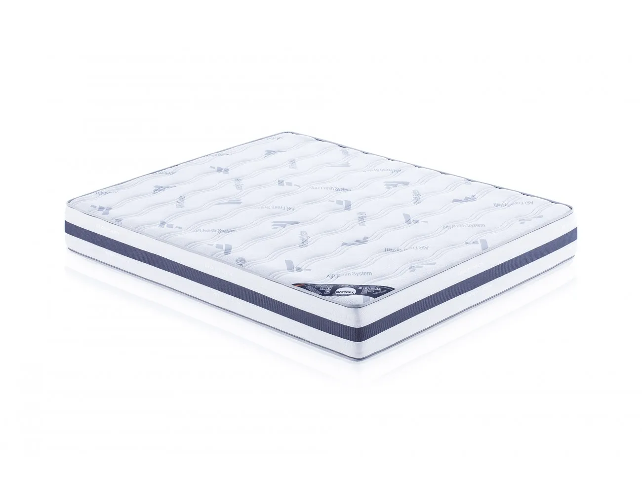 MATTREX | Reversible Air Fresh viscoelastic mattress 4 cm Visco Ergonomic Comfortable Мебель
