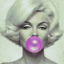 Алмазная мозаика APK 30082 Шалости Мэрилин 40*50 Эксклюзив