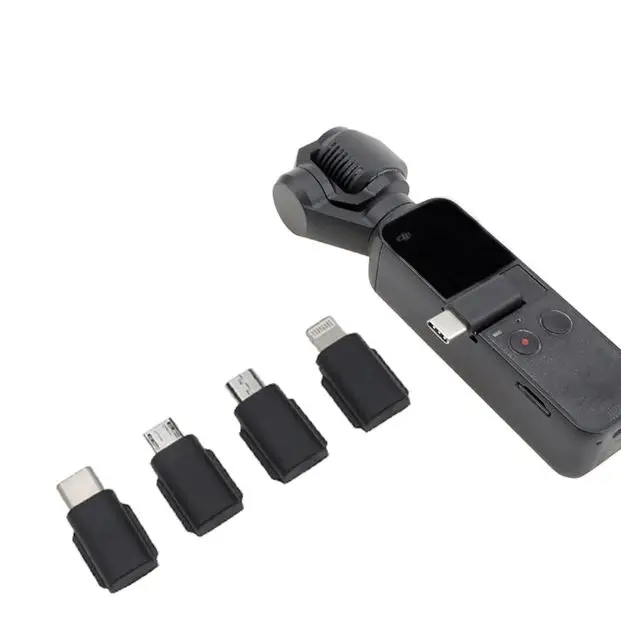 Osmo Карманный смартфон адаптер телефонный разъем Micro USB TYPE-C Android IOS разъем для iPhone телефон для DJI OSMO Карманный